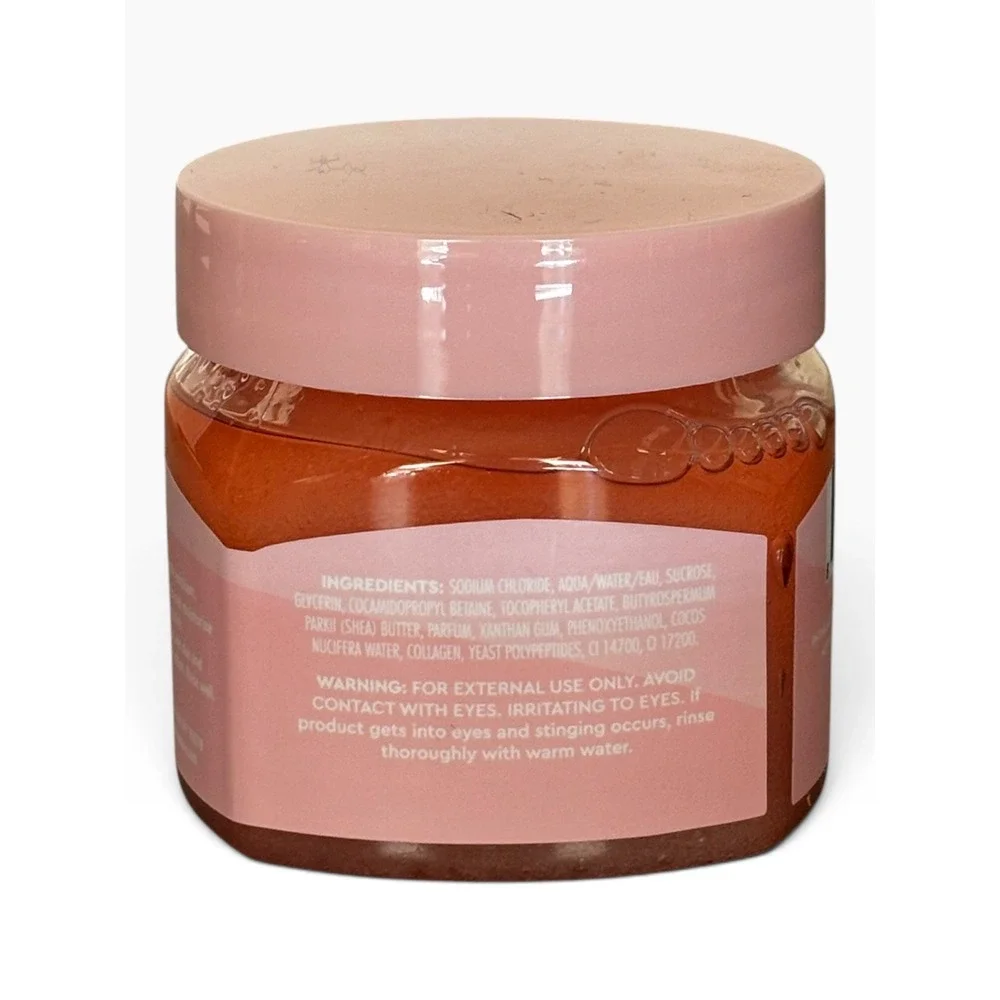 The Spathecary Pink Sugar Body Scrub with Collagen 6 oz 170 g DT08699